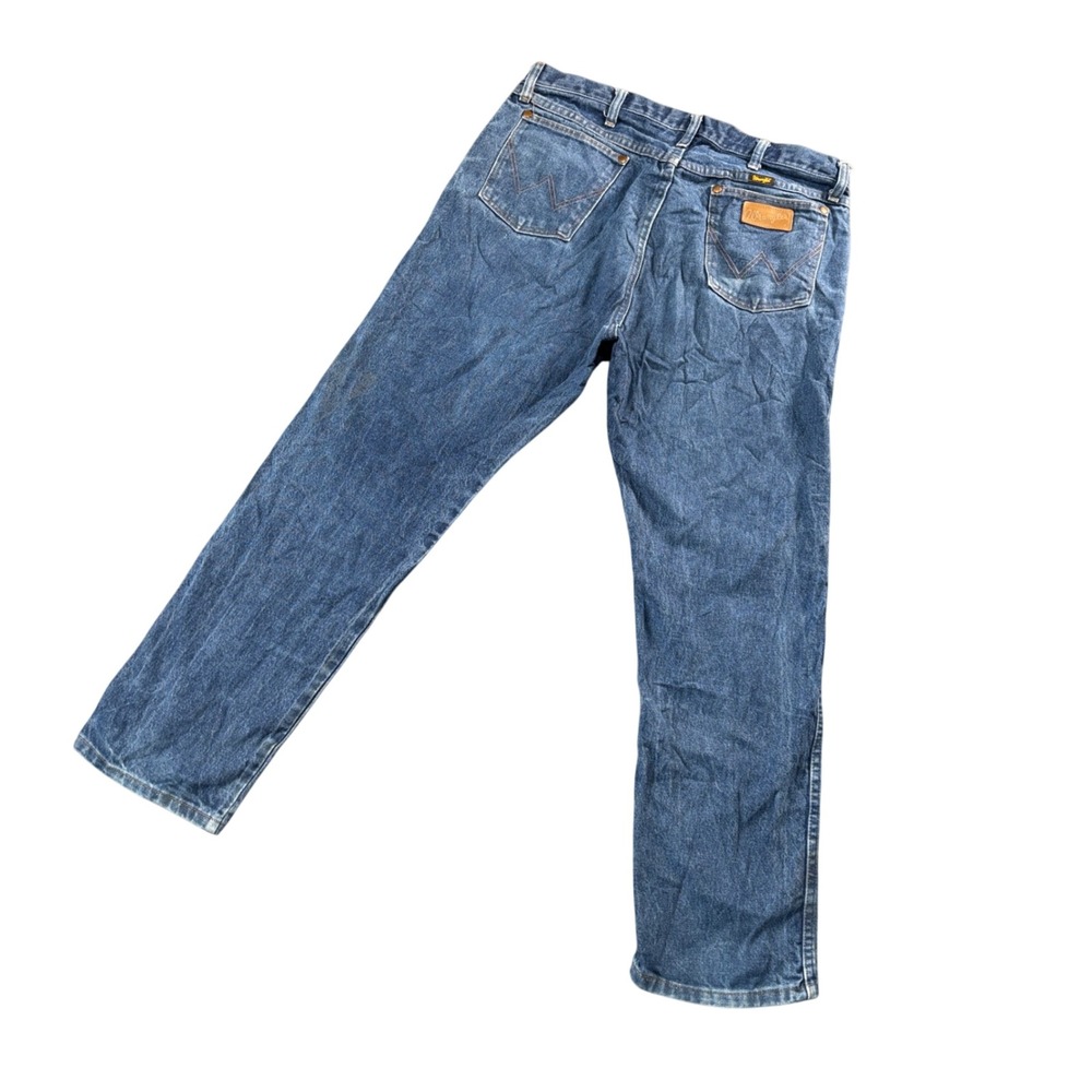 Wrangler 13MWZ Cowboy Cut Mens Original Fit Jeans Rodeo Cowboycore Denim 35x29.5